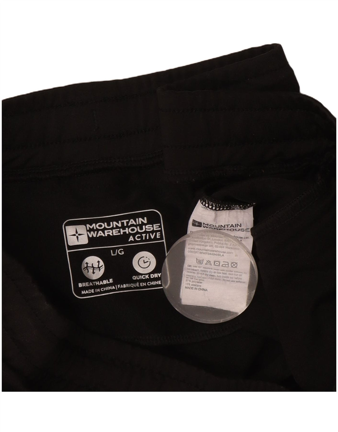 Mountain Warehouse Herre træningsdragt Bukser Large Sort Polyester
