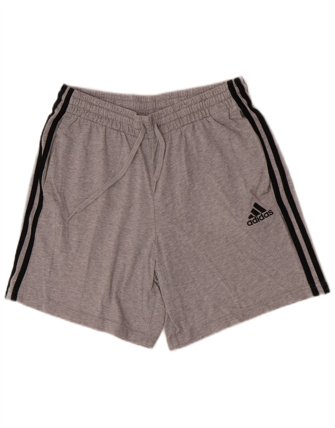 Adidas Sportsshorts til mænd mellemgrå bomuld