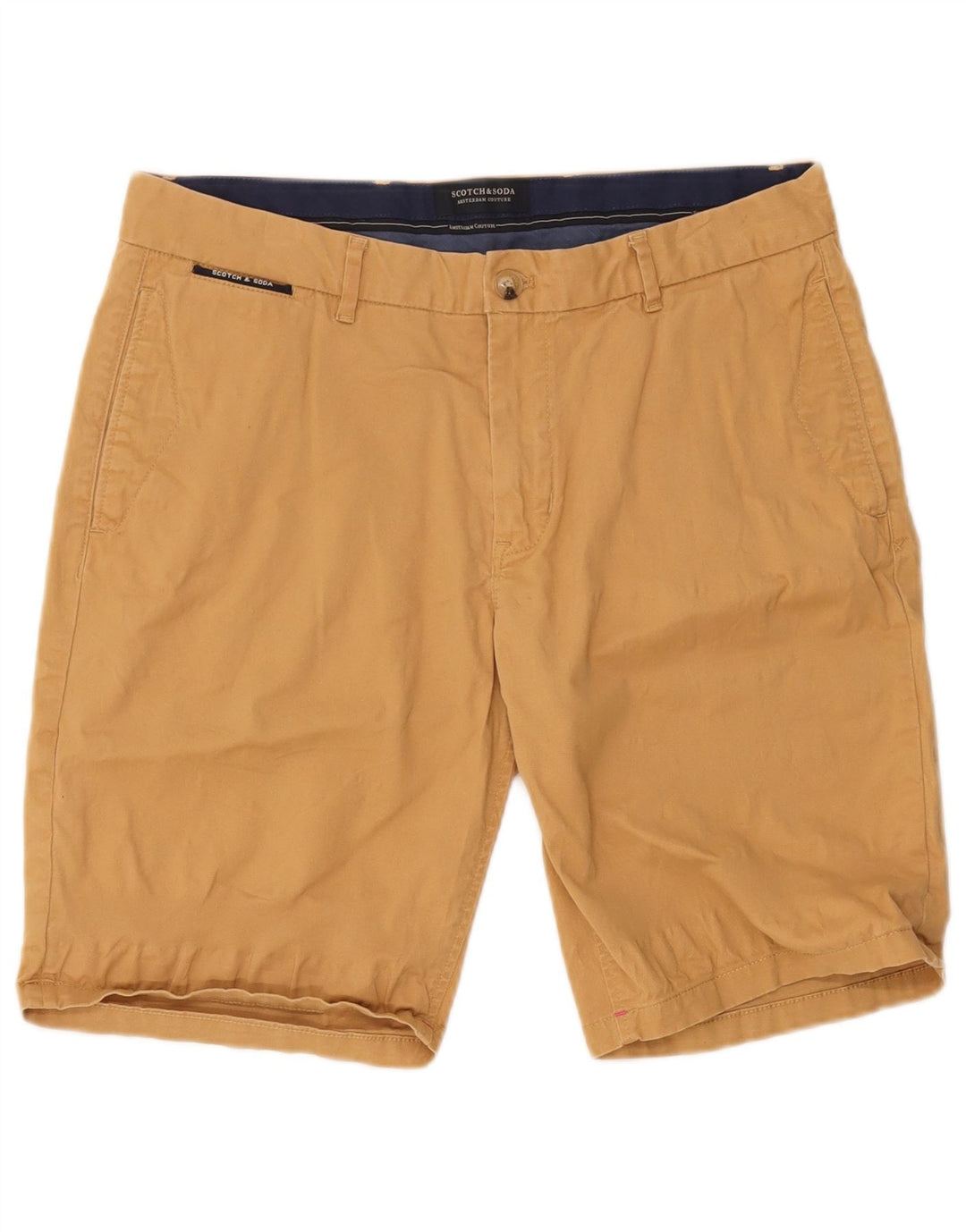 Scotch & Soda Chino Shorts til mænd W33 Medium Beige Bomuld