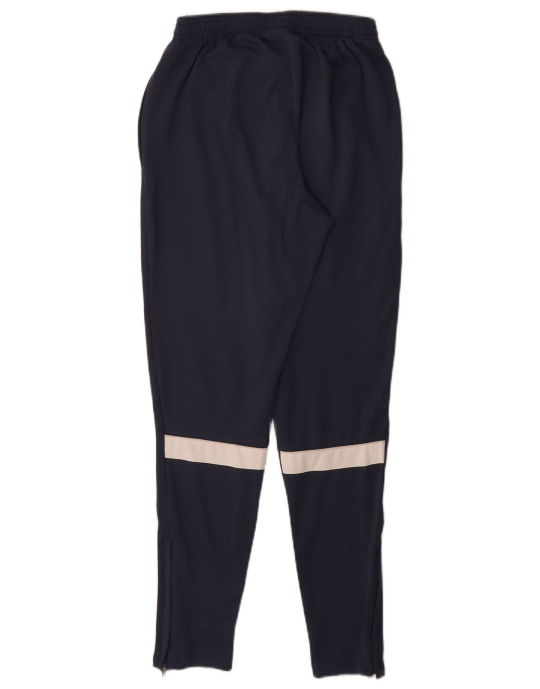 NIKE Mens Dri Fit Tracksuit Trousers Small  Blue Colourblock Polyester