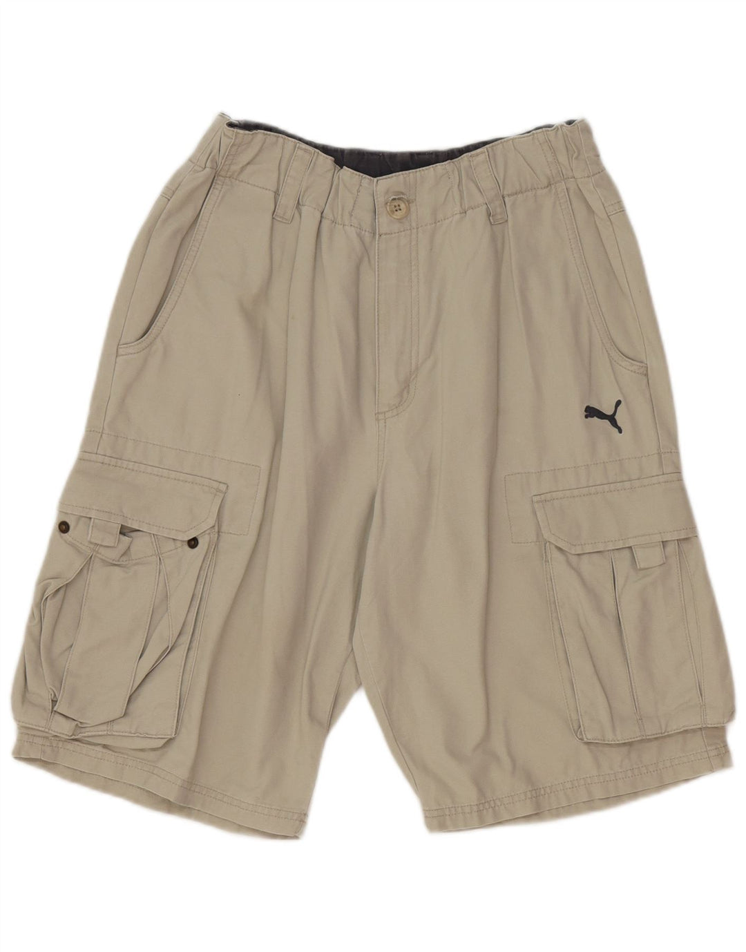 Puma Herre Cargo Shorts Medium W32 Grå Bomuld