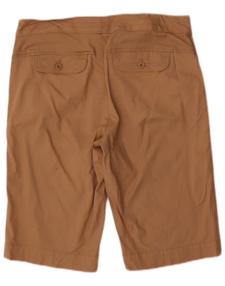 IZOD Bermuda Shorts til kvinder US 8 Medium W32 Brun Bomuld