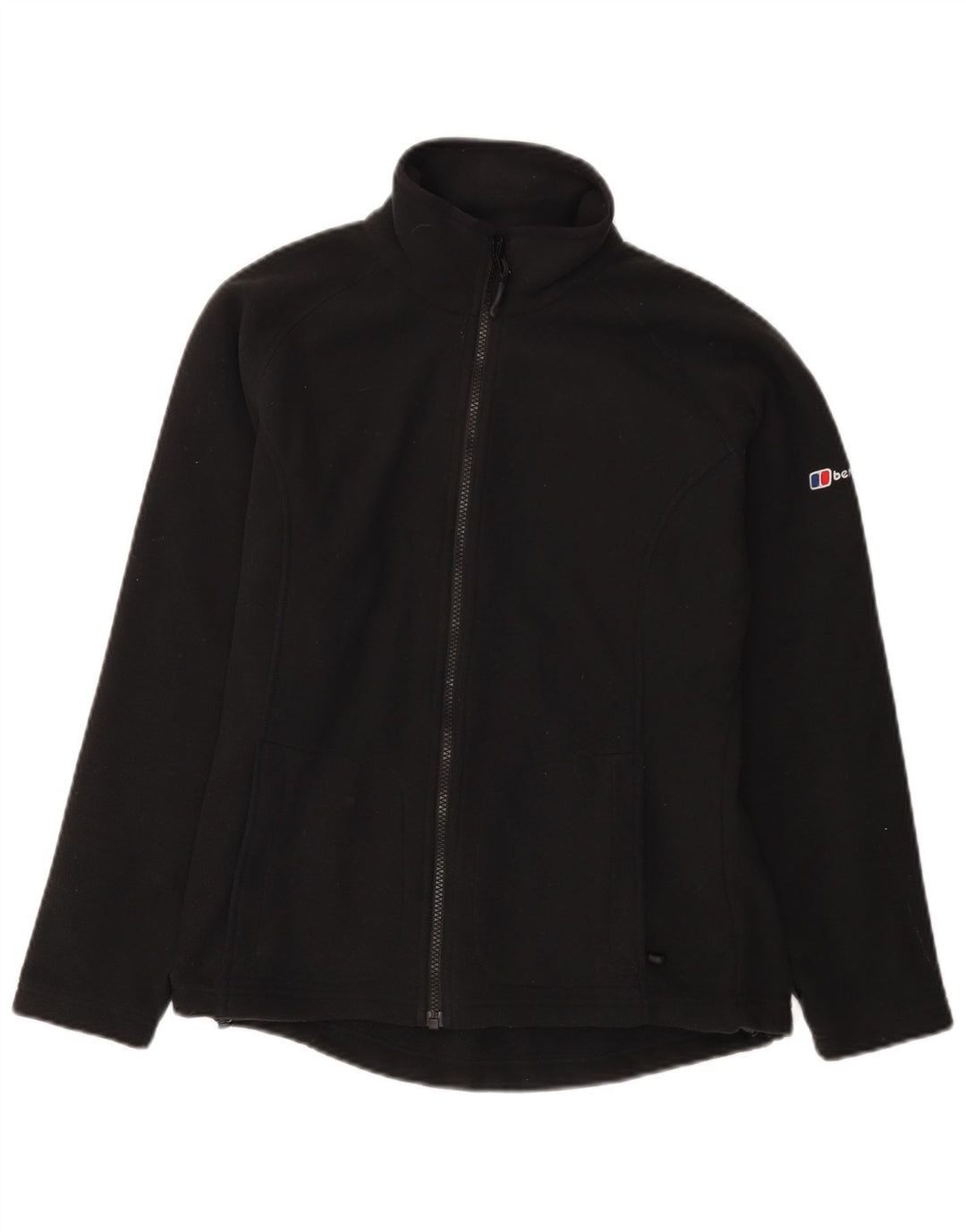 Berghaus Dame Liner Fleece Jacket UK 10 Small Black Polyester