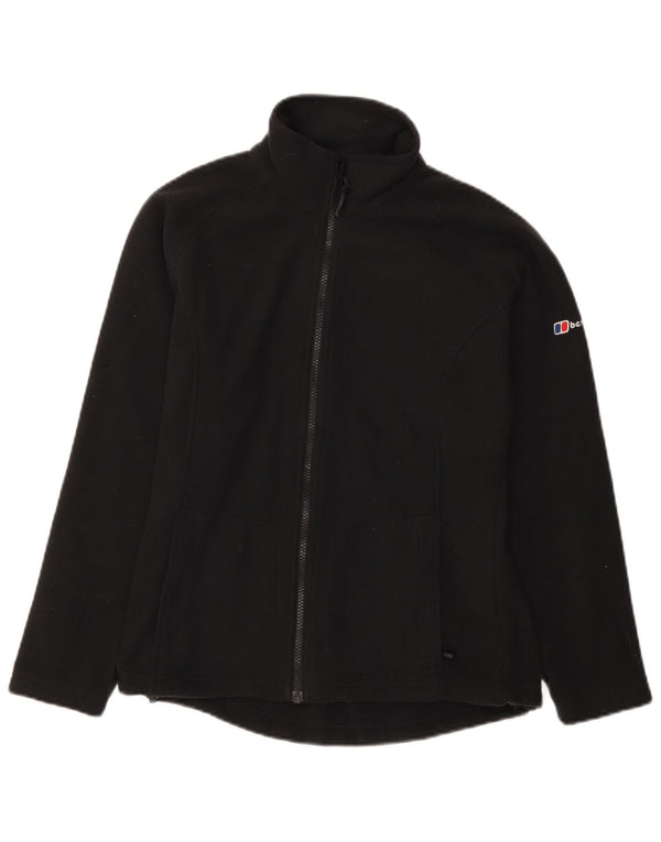 Berghaus Dame Liner Fleece Jacket UK 10 Small Black Polyester