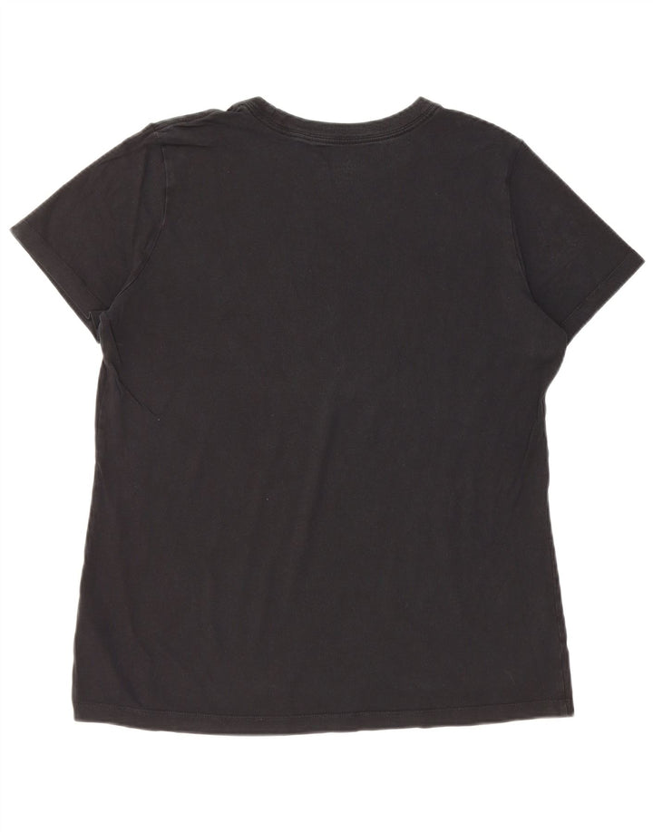 NIKE Grafisk T-shirt top til kvinder DK 16 Large Sort
