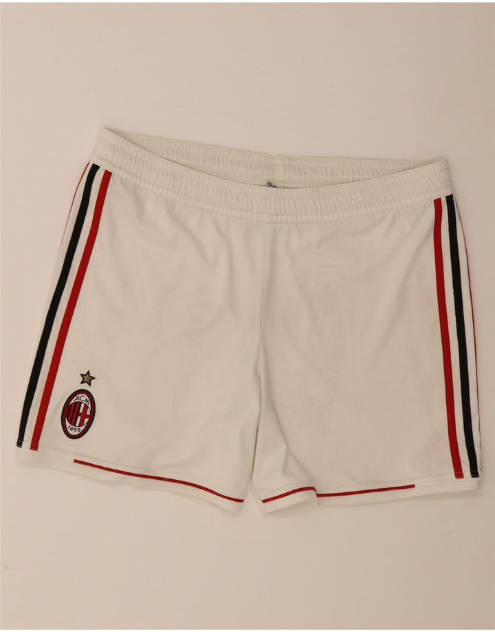 Adidas Sportsshorts til mænd Medium White Colourblock Polyester