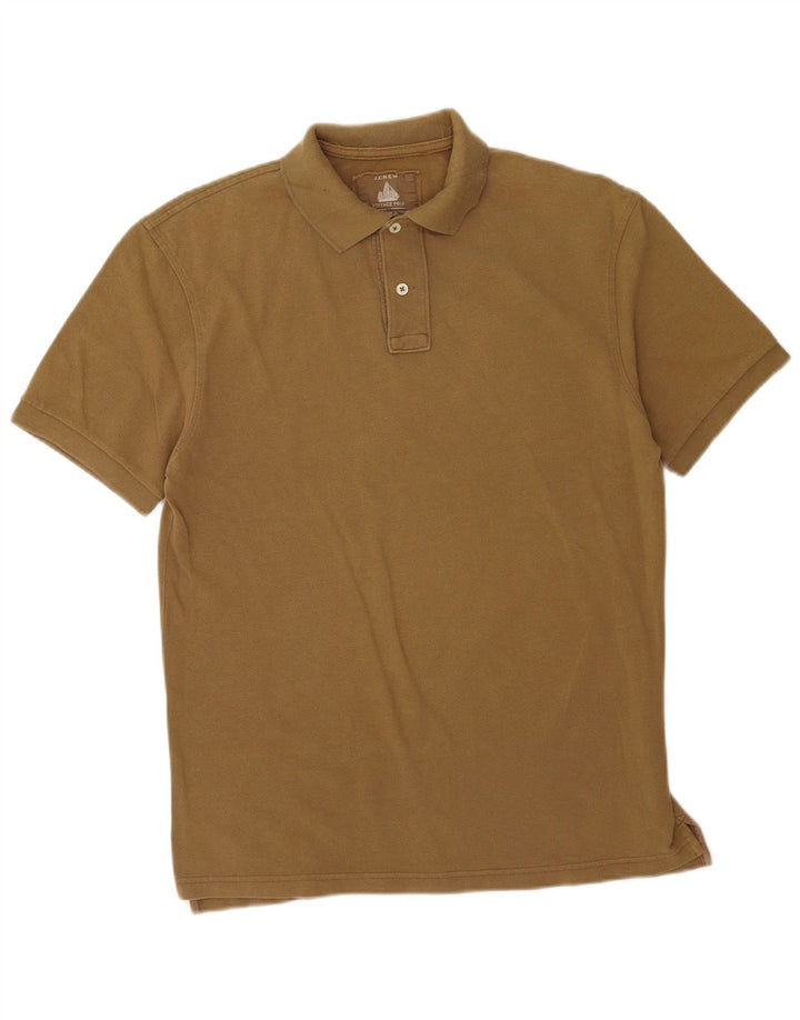 J. Crew Poloskjorte til mænd Medium Khaki Bomuld