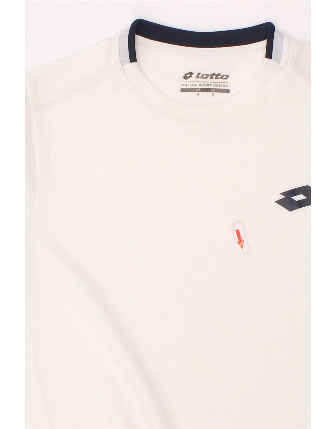 Lotto Dame T-Shirt Top UK 8 Small White