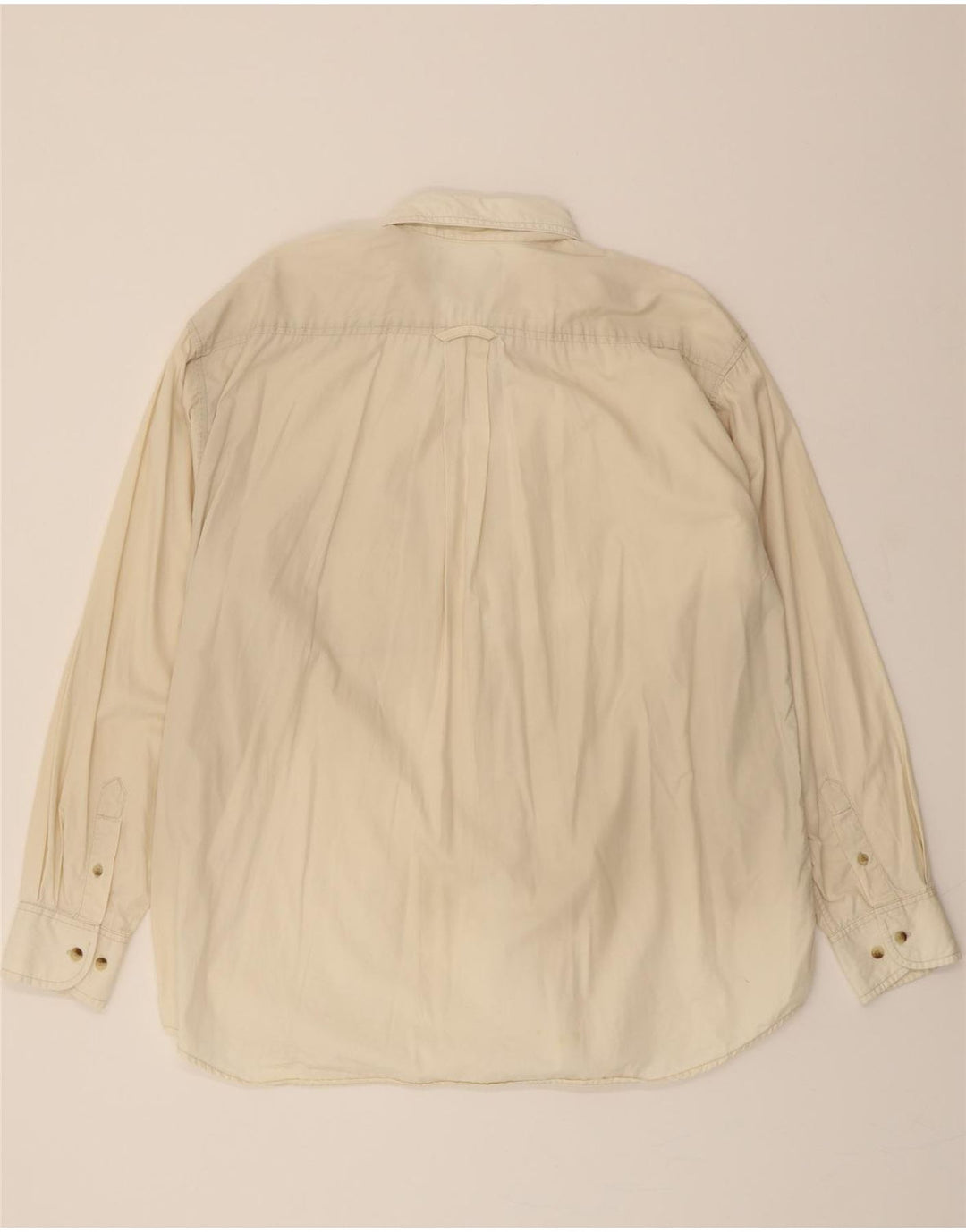 LEE Mens Shirt XL Beige Cotton Vintage Lee and Second-Hand Lee from Messina Hembry 