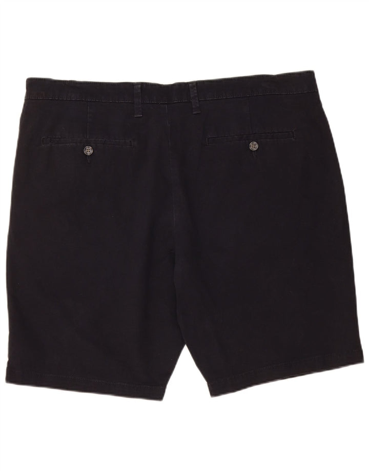 Marks & Spencer Herre Chino Shorts W38 XL Marineblå Bomuld
