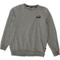 PUMA Womens Oversized Sweatshirt Jumper UK 16 Large Grey Cotton Vintage Puma and Second-Hand Puma from Messina Hembry 