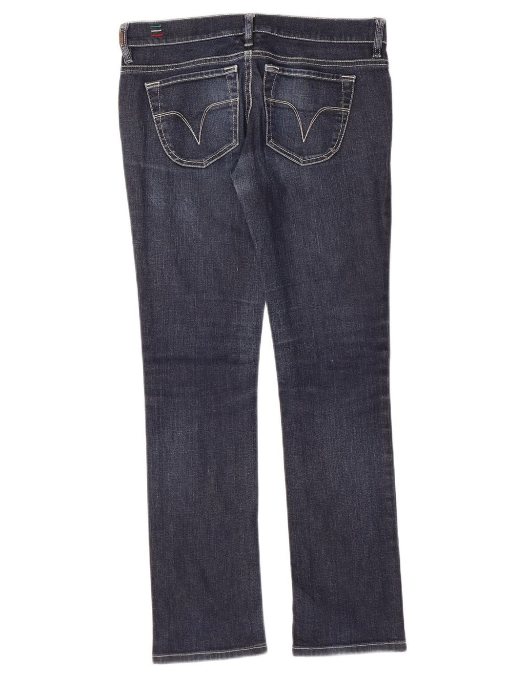 DIESEL Dame Liv Slim Jeans W30 L30 Marineblå Bomuld