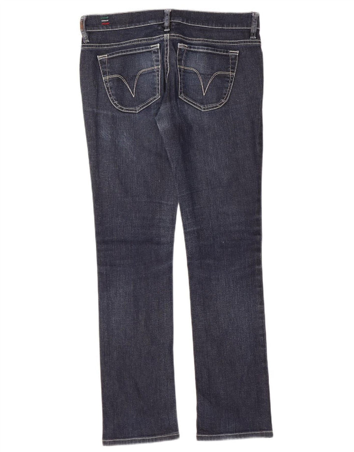 DIESEL Dame Liv Slim Jeans W30 L30 Marineblå Bomuld