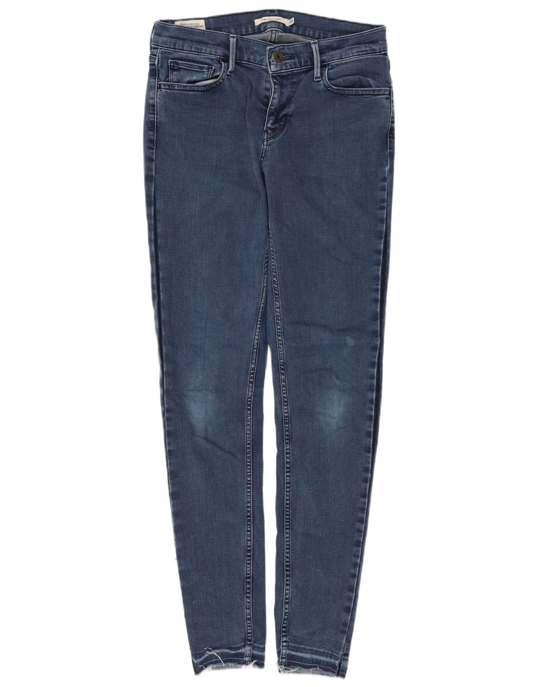 Levi's Dame 710 Super Skinny Jeans W28 L28 Blå Bomuld