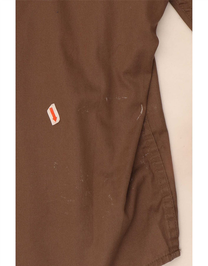 Wrangler herreskjorte 3XL brun bomuld