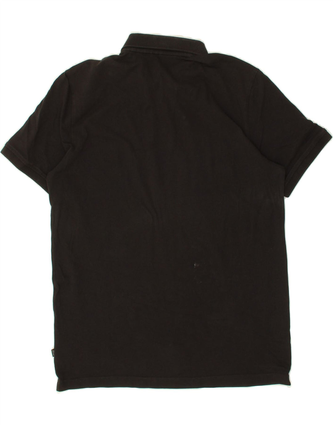 PUMA Mens Polo Shirt Medium Black Cotton Vintage Puma and Second-Hand Puma from Messina Hembry 