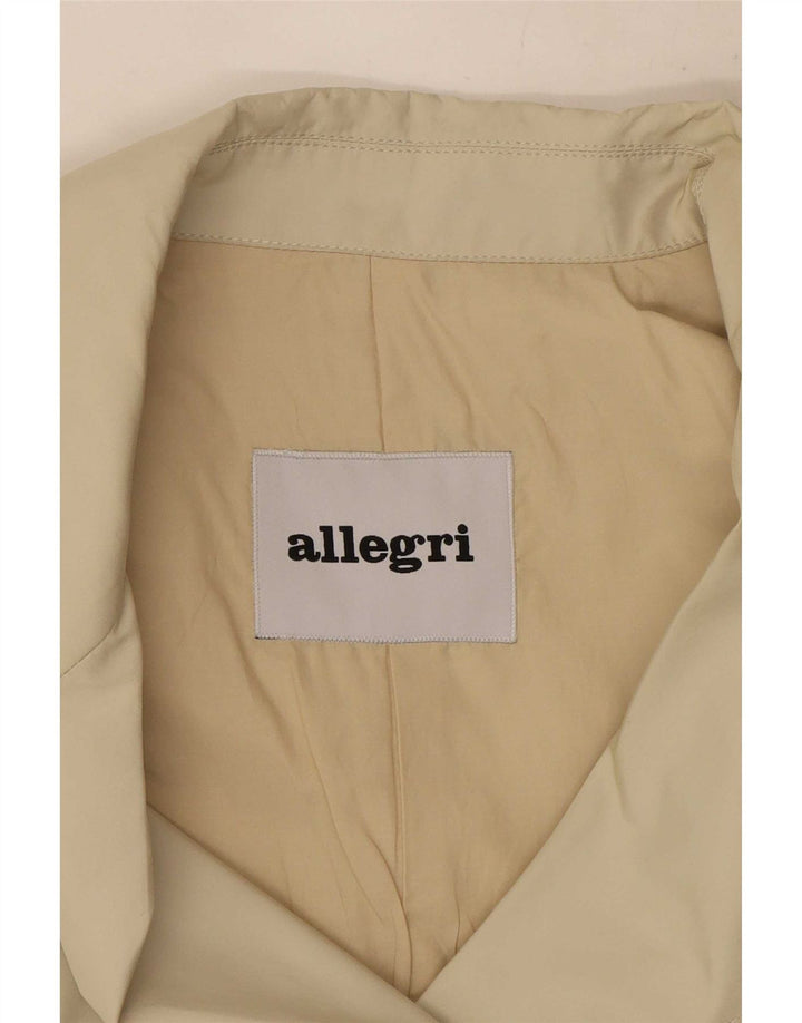 Allegri Dame Trench Coat IT 44 Medium Beige Polyester