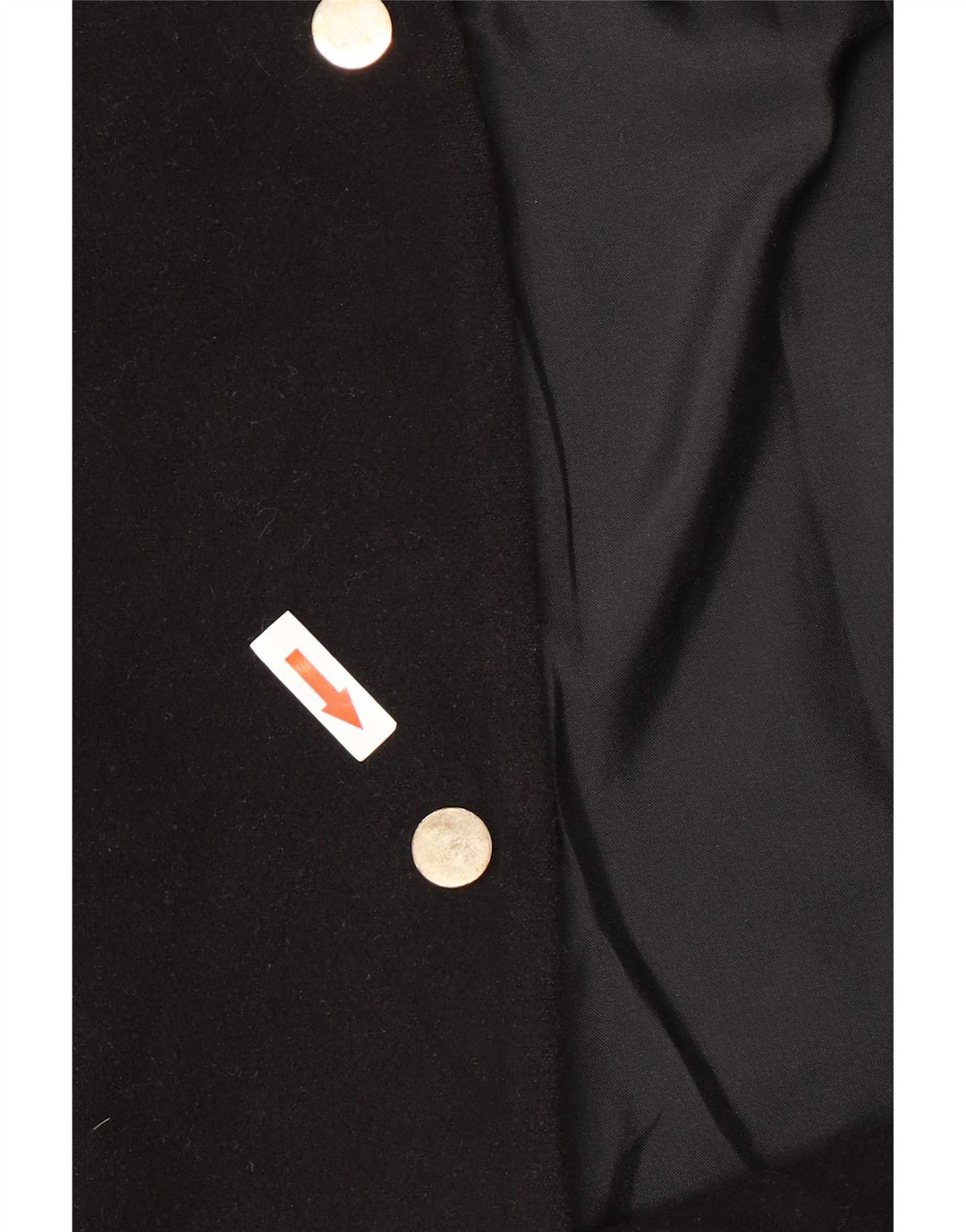 Topshop Dame Oversized Overfrakke UK 8 Small Black Polyester