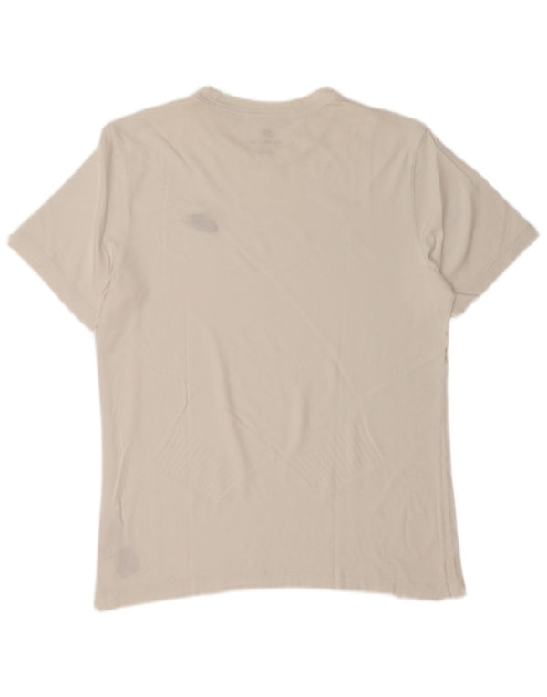 Nike T-shirt top mellem mænd, hvid bomuld