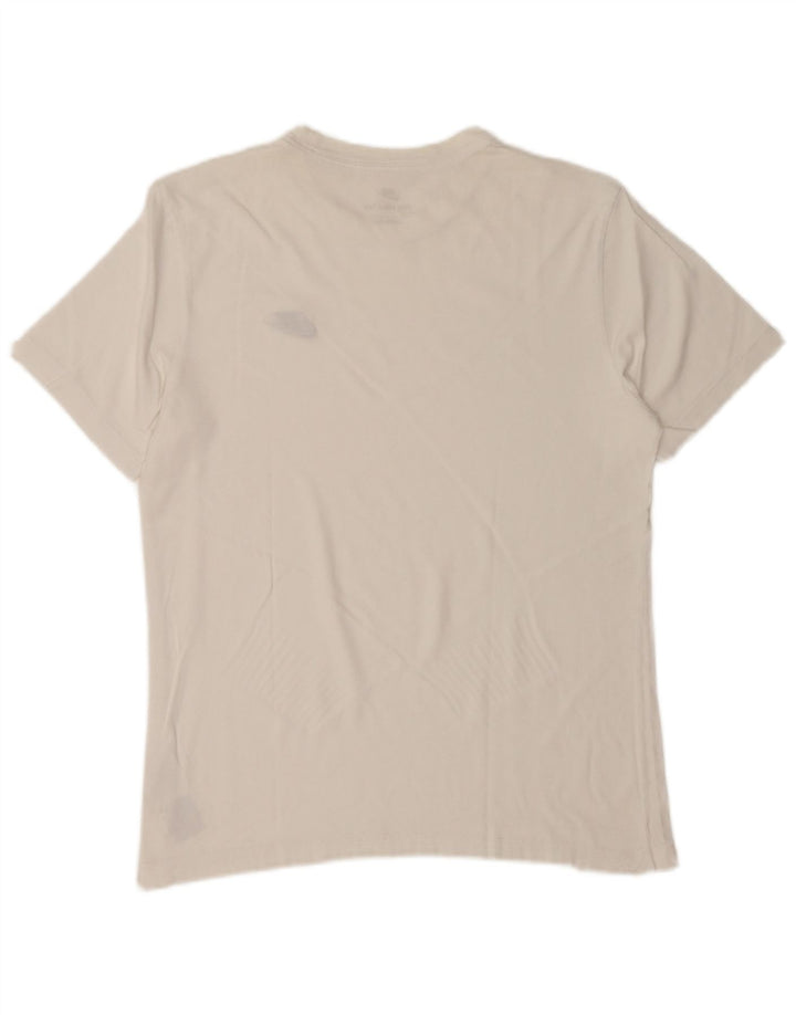 Nike T-shirt top mellem mænd, hvid bomuld
