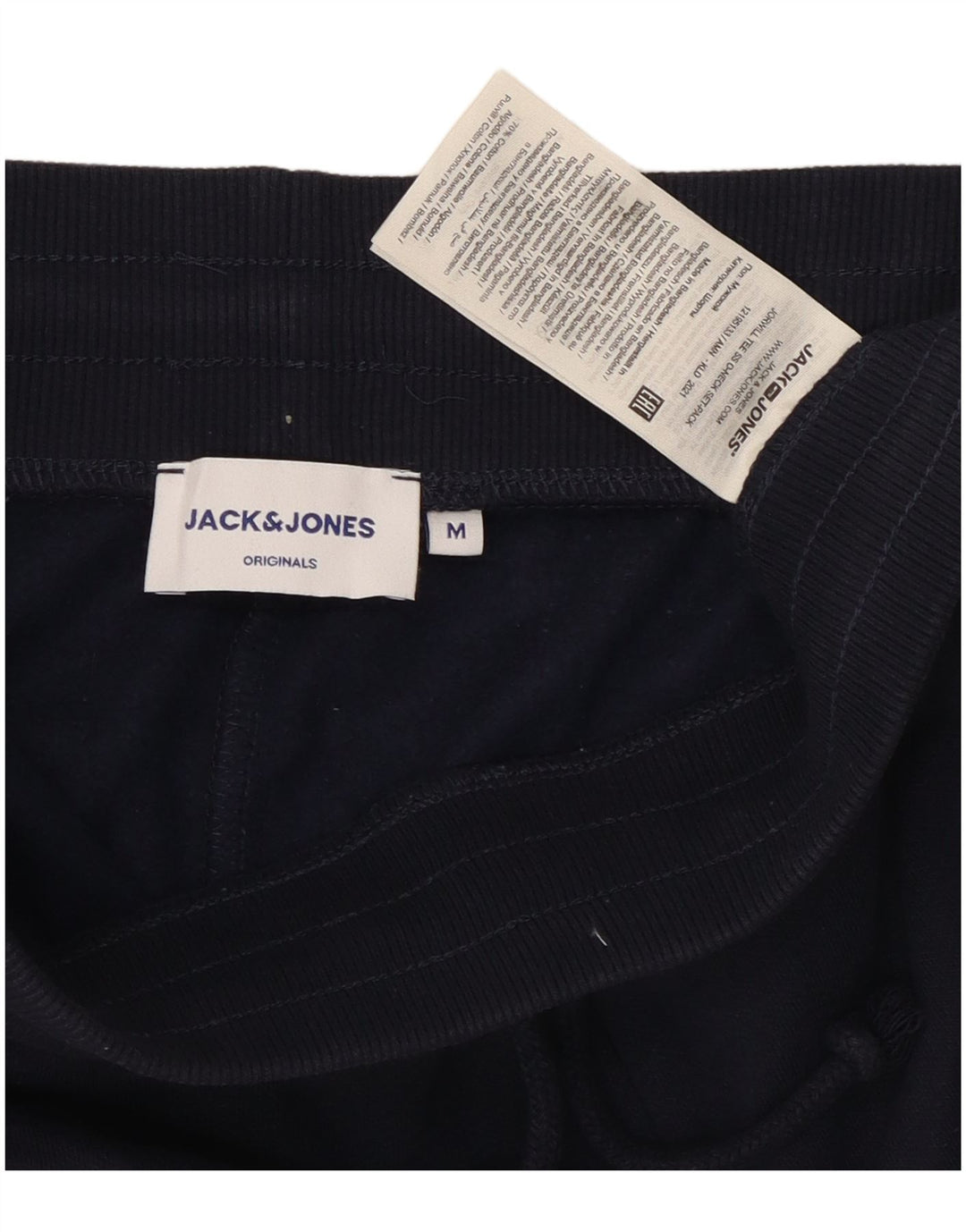 Jack & Jones Sportsshorts til mænd Medium Marineblå Colourblock Bomuld