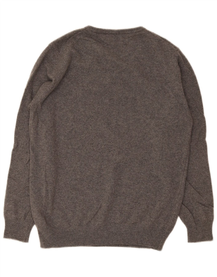 ANNAMARIA Herre V-hals sweater XL Grå Uld