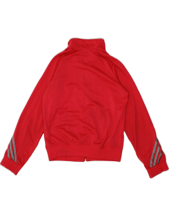 ADIDAS Girls Tracksuit Top Jacket 11-12 Years Pink Polyester Vintage Adidas and Second-Hand Adidas from Messina Hembry 