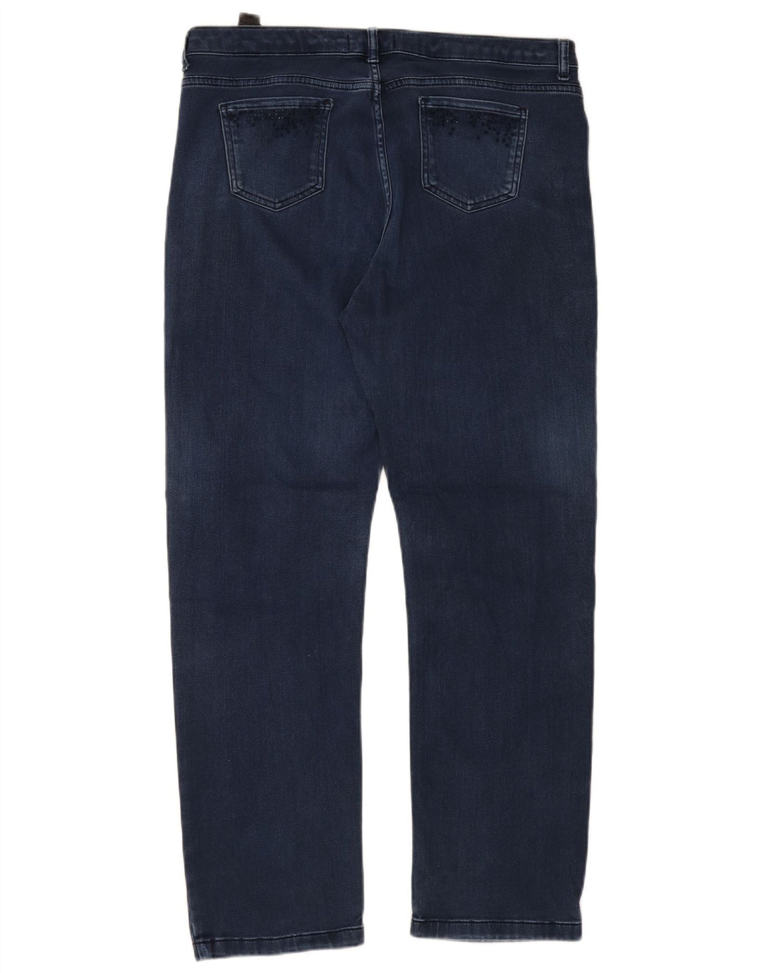 Vintage koniske jeans til kvinder W36 L30 blå