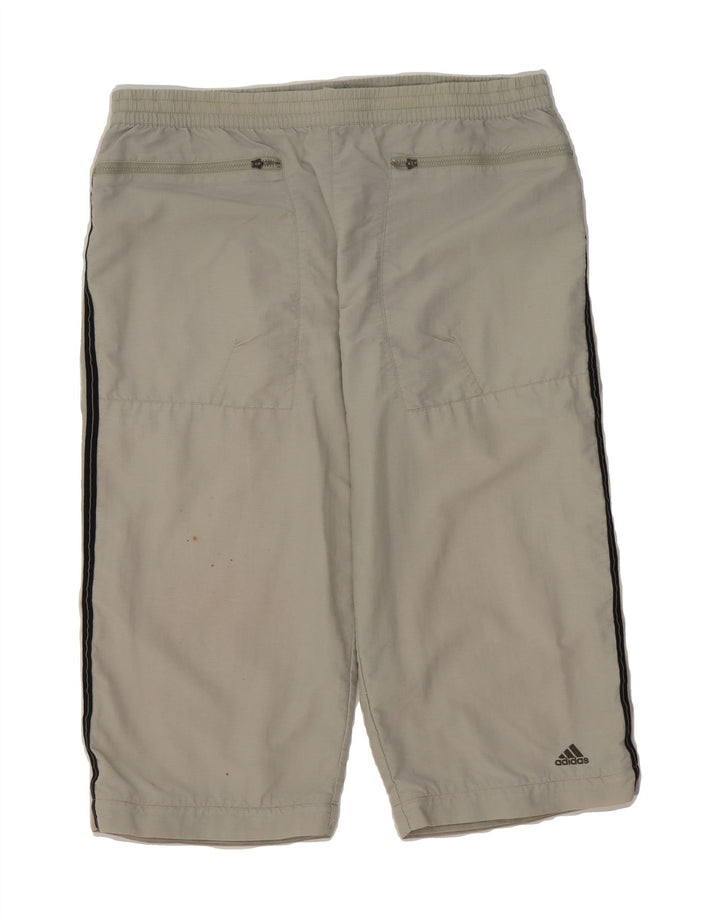 ADIDAS Mens Bermuda Sport Shorts XL Beige Polyester Vintage Adidas and Second-Hand Adidas from Messina Hembry 