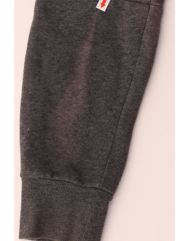 ADIDAS Piger Grafisk Sweatshirt Jumper 11-12 År Grå Bomuld