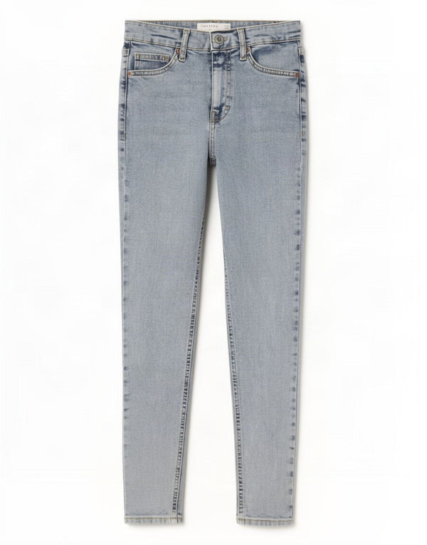 Topshop Dame Jamie Skinny Jeans W26 L25 Blå Bomuld