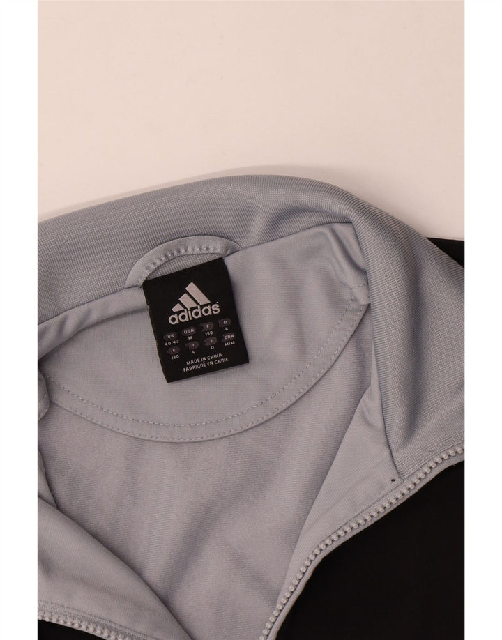 Adidas Træningsdragt til mænd Topjakke UK 40/42 Medium Grey Colourblock Polyester