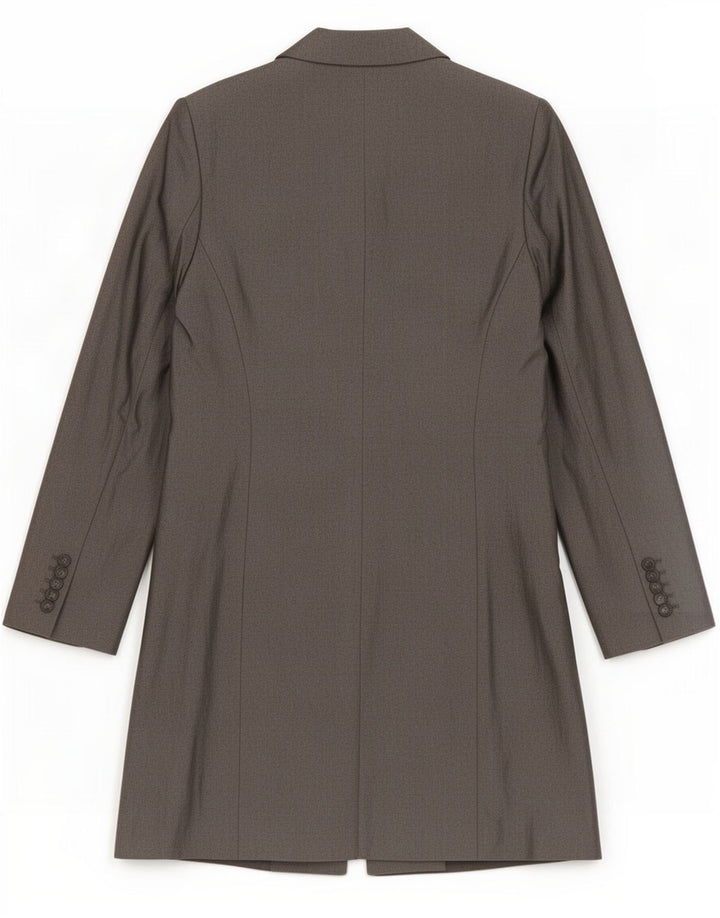 Sportstaff Dame Overfrakke UK 10 Small Grey Viscose
