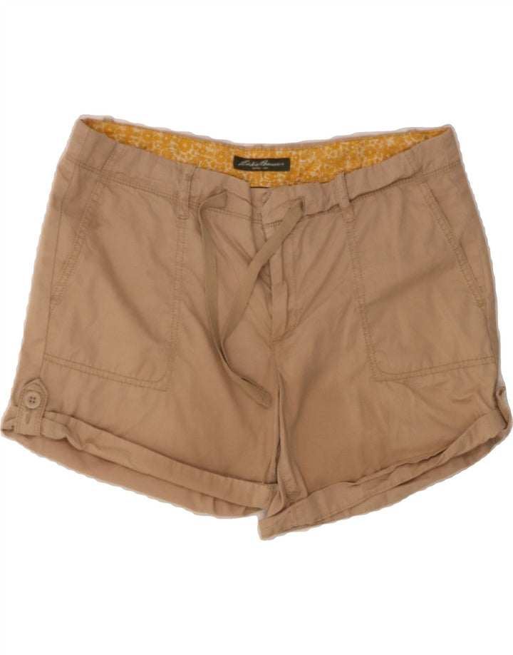 EDDIE BAUER Womens Chino Shorts US 10 Large W34 Beige Cotton Vintage Eddie Bauer and Second-Hand Eddie Bauer from Messina Hembry 