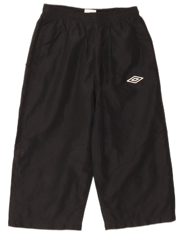 Umbro Boys Capri træningsdragt bukser 13-14 år XL Sort Argyle/Diamond