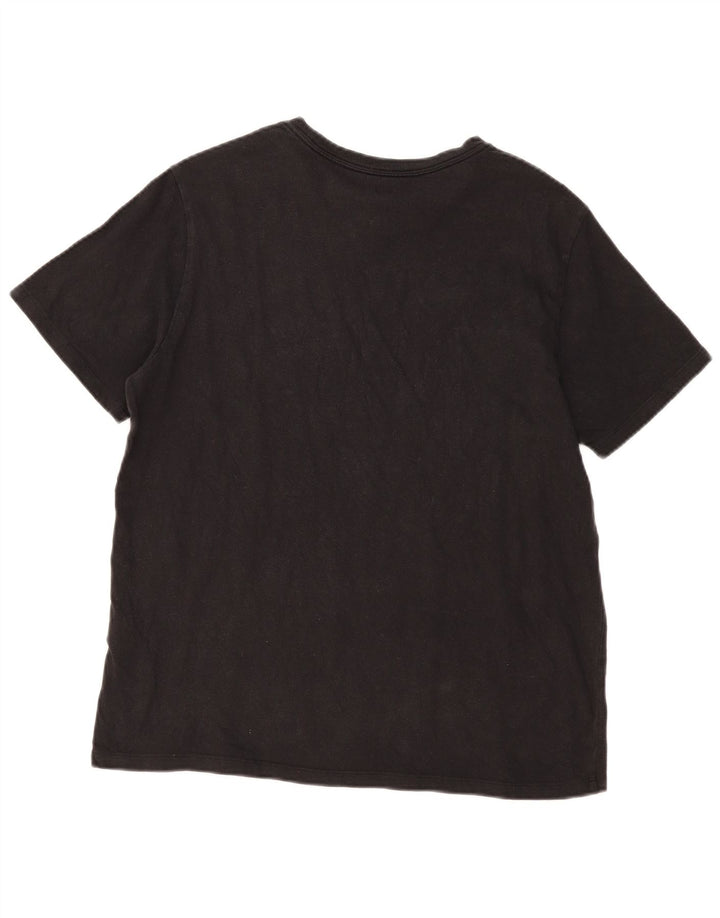 Levi's Herre Standard T-Shirt Top Stor Sort Bomuld