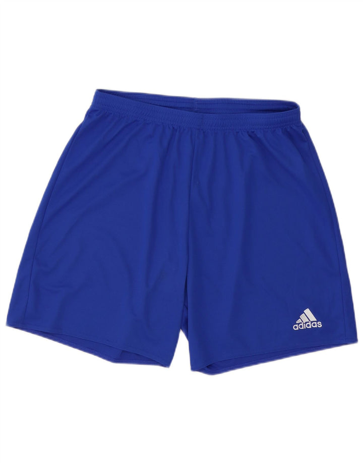 Adidas Sportsshorts til mænd store blå polyester
