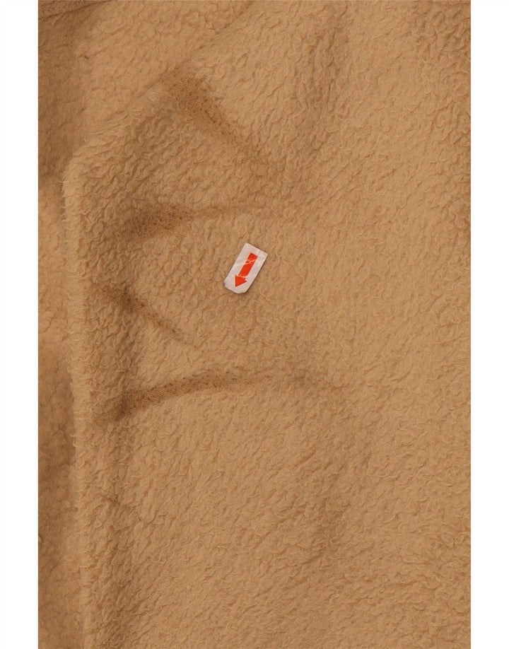 Fila Fleecejakke til mænd UK 36 Small Beige Colourblock Polyester