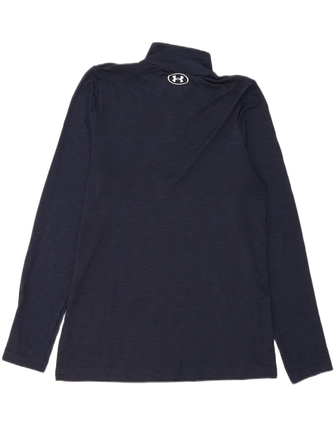 UNDER ARMOUR Herre lynlåshals top langærmet medium marineblå polyester