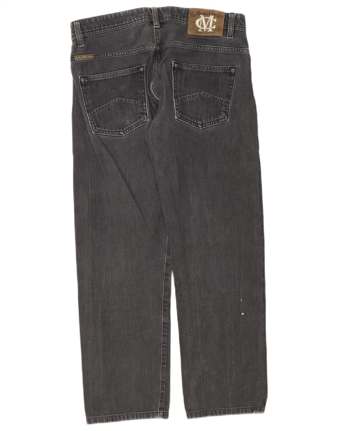 Marlboro Classics Herre løse jeans W31 L28 Grå bomuld