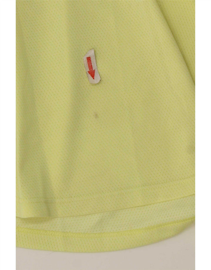 Adidas Dame Vest Top UK 14 Stor Gul Polyester