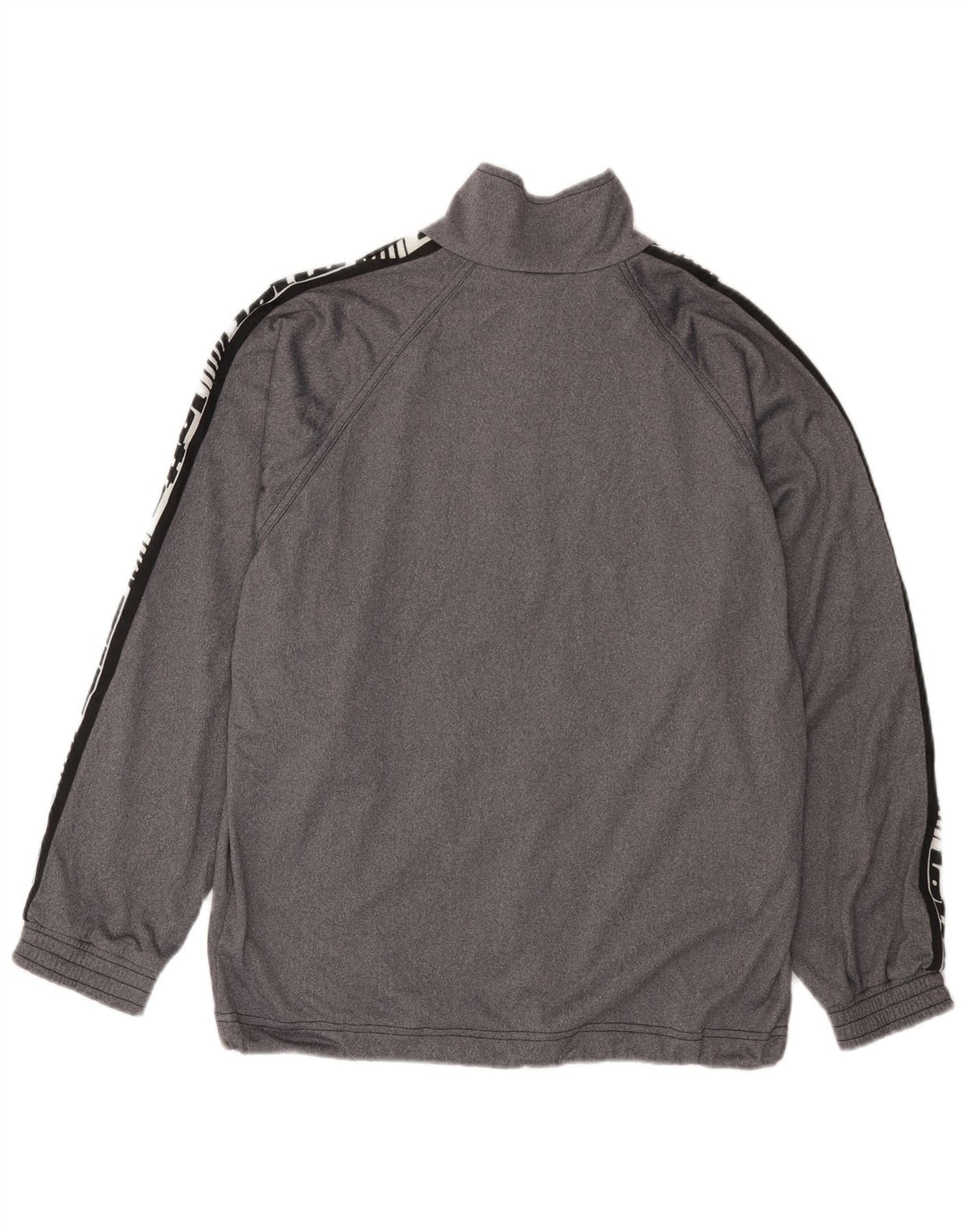 Lotto Herre grafisk træningsdragt Topjakke UK 38/40 Medium Grey Colourblock