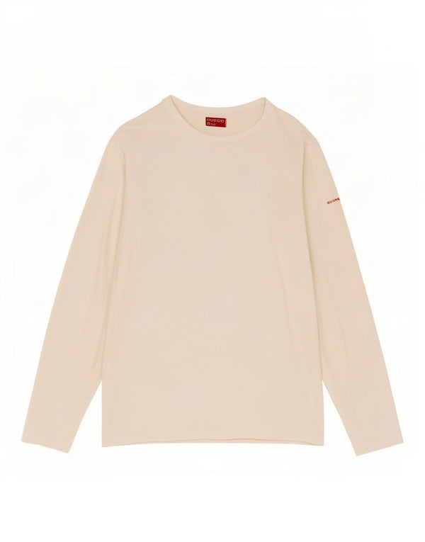 Guess Herre Slim Fit Top Langærmet XL Hvid Bomuld