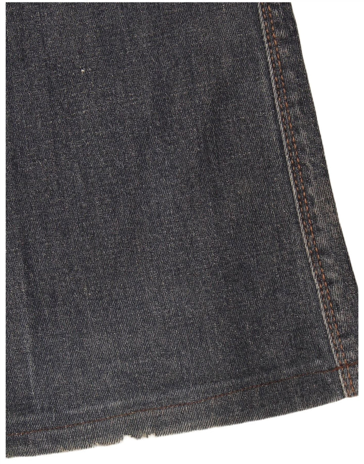 Zara Dame Flared Jeans EU 38 Small W28 L31 Navy Blue