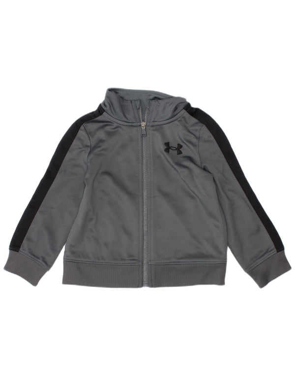 Adidas Baby Boys Tracksuit Topjakke 18-24 Måneder Grå Colourblock