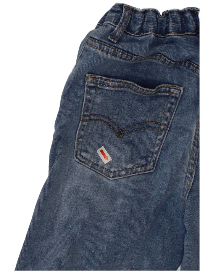 LEVI'S Girls Denim Shorts 7-8 Years W24  Blue Cotton