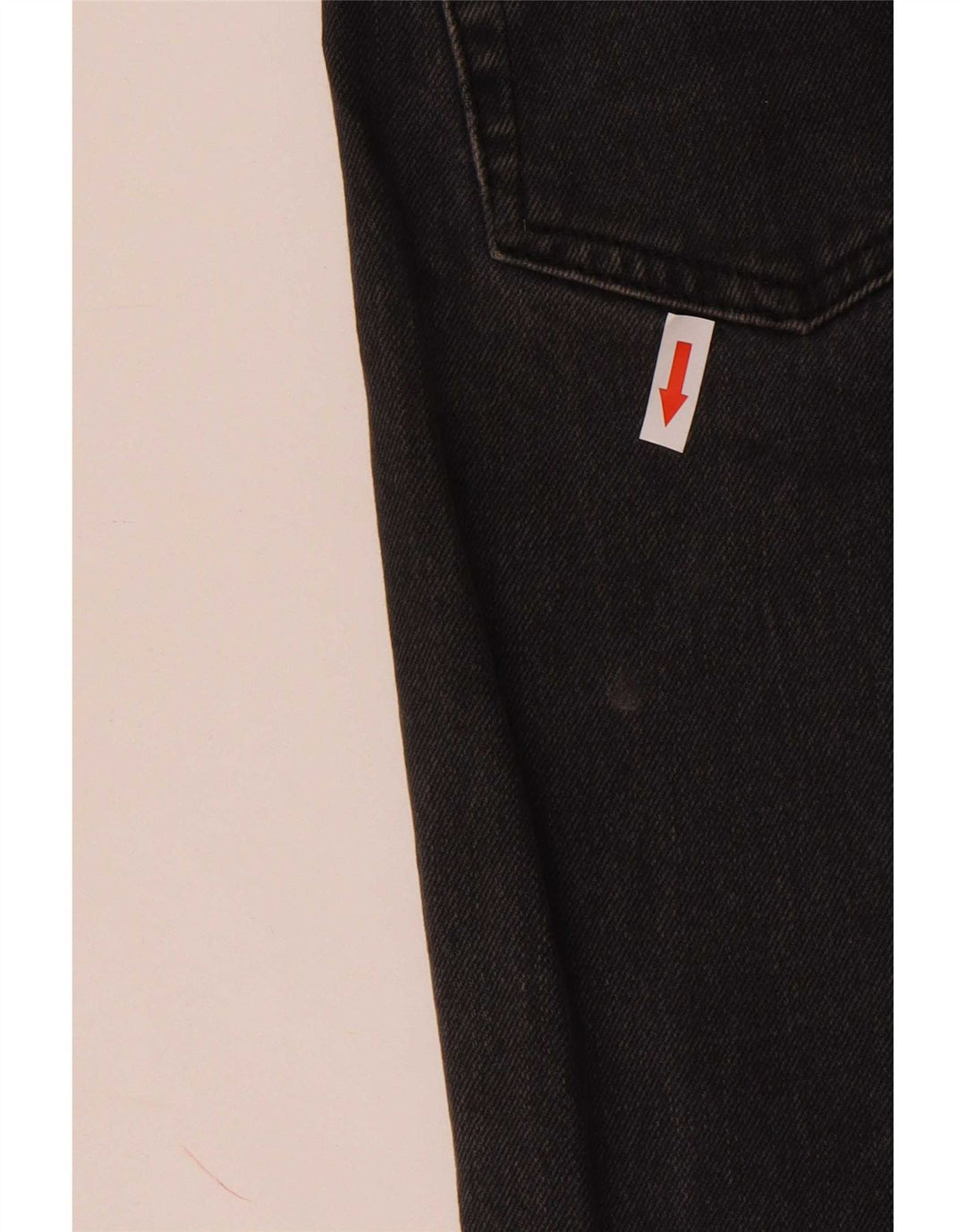 Topshop Dame Distressed Cropped Jeans W25 L24 Grå Polyester