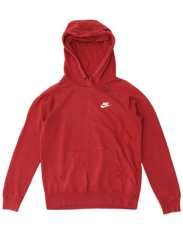 Nike oversized hættetrøje til kvinder DK 10 Lille rød bomuld