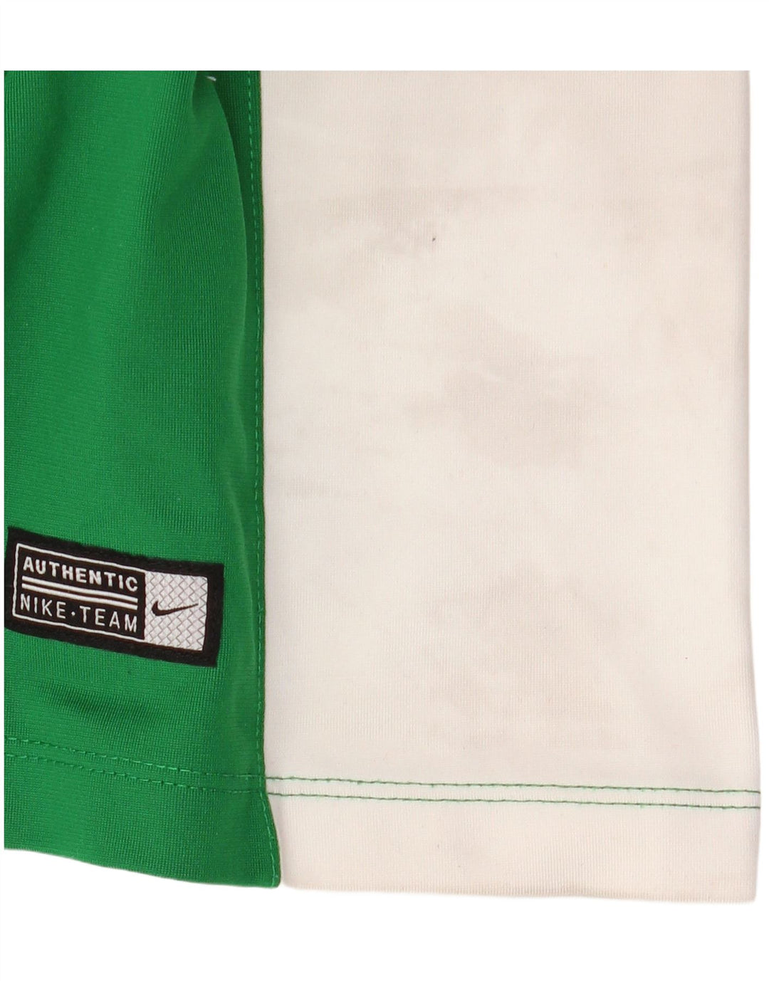 NIKE Dri Fit Top Langærmet XL Grøn Colourblock Polyester