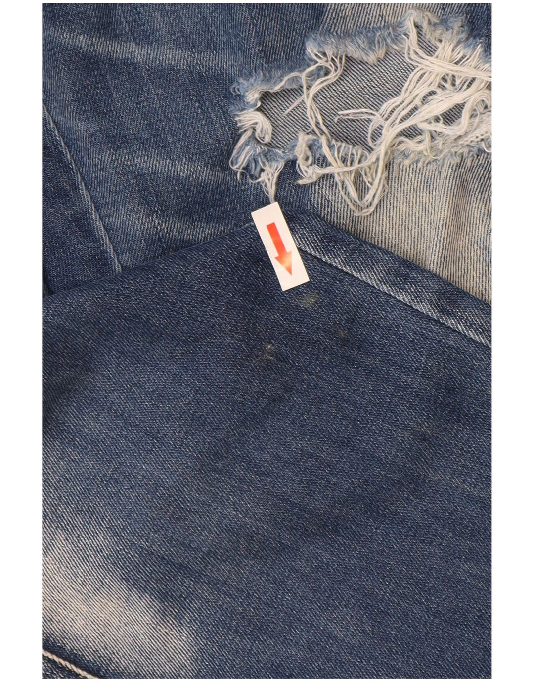 Replay Dame Katewin Distressed Slim Jeans W32 L32 Blå Bomuld